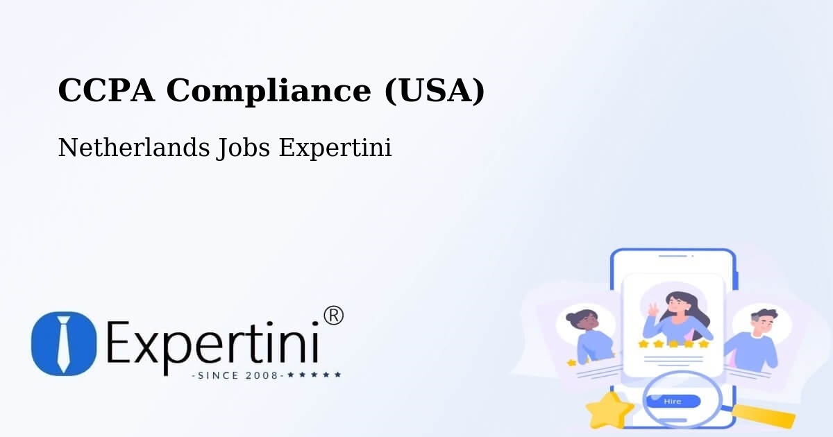 CCPA Privacy Rights & Compliance Notice – Commandeurs - Netherlands Jobs Expertini
